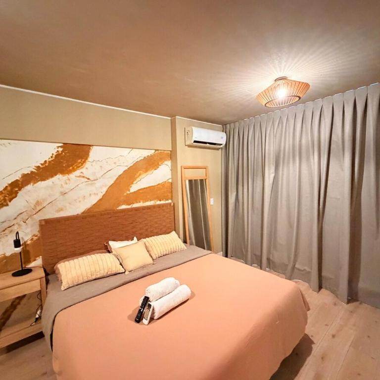 Studio moderno con mural - King Size bed - Apartamento de 1 dormitorio - 42