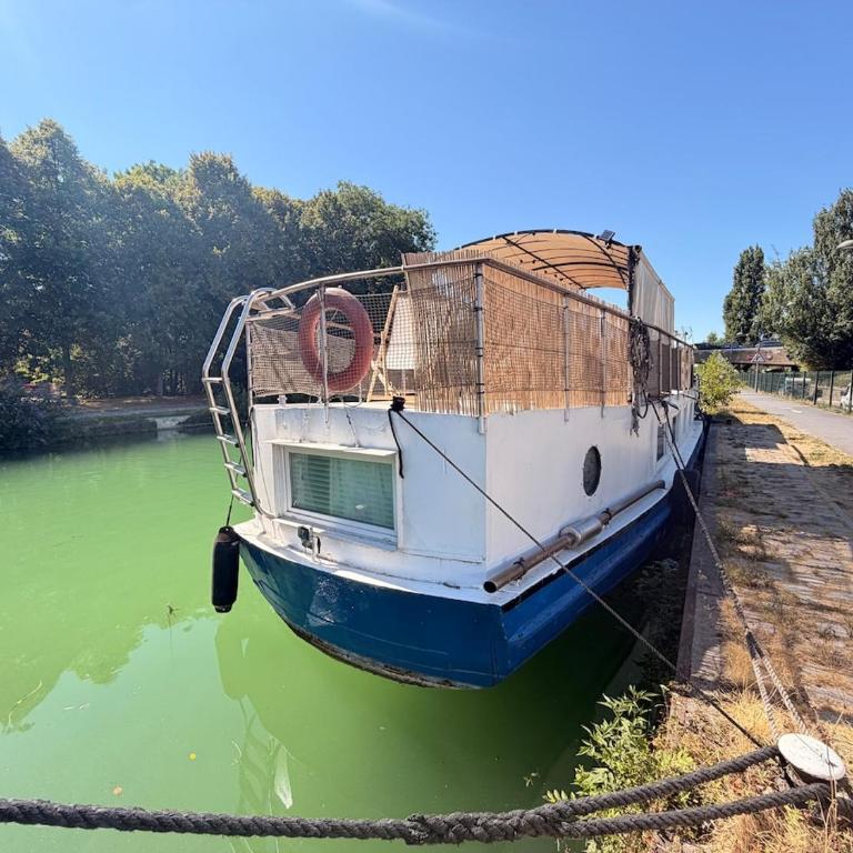 La péniche des sacres au cœur de Reims - Mobilheim - 4