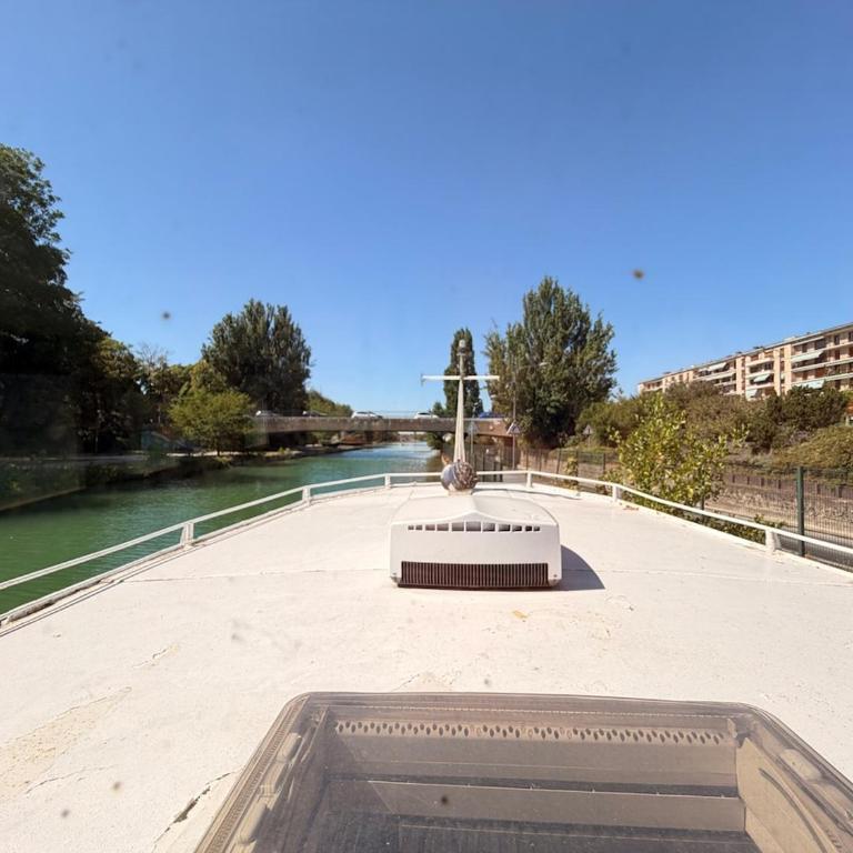 La péniche des sacres au cœur de Reims - Mobilheim - 55