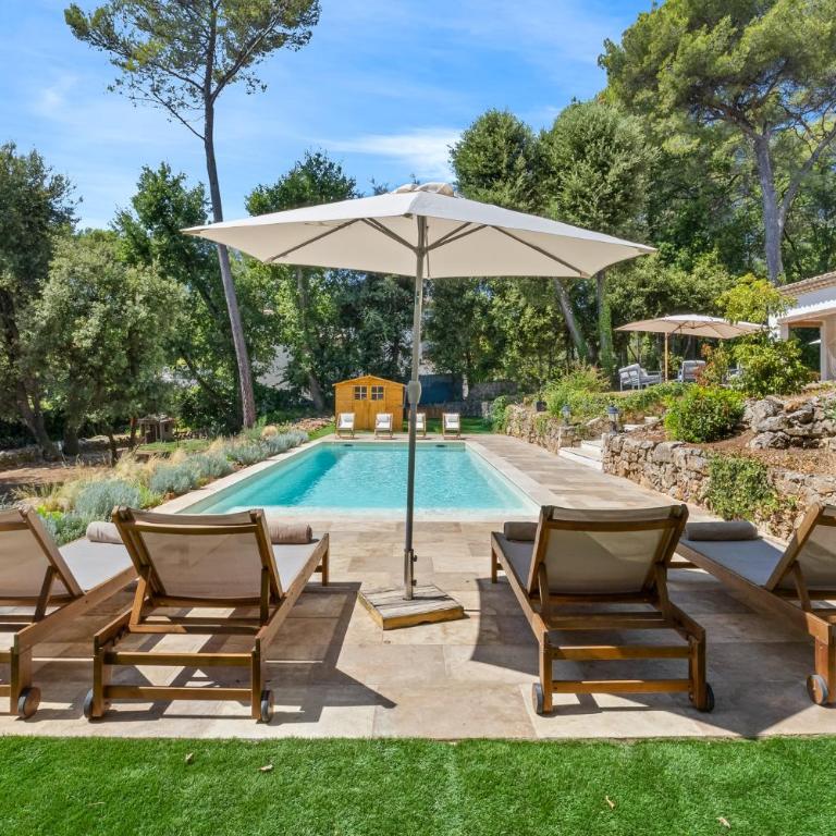 Villa Saint Paul de Vence - Villa avec Piscine Privée - 33