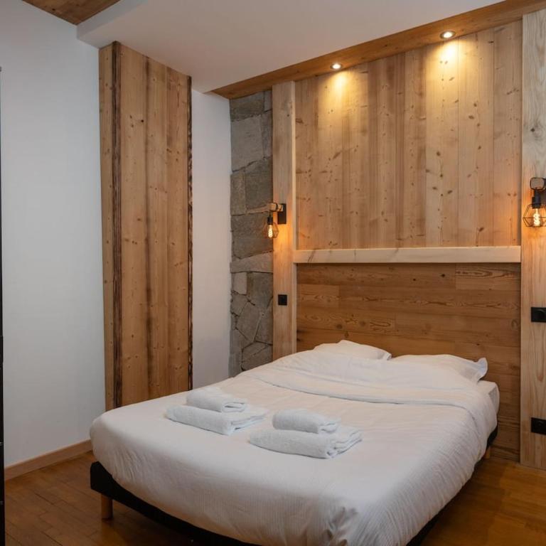 Le Nid des Montagnes, Alliance bois et pierre - Appartement 2 Chambres - 7