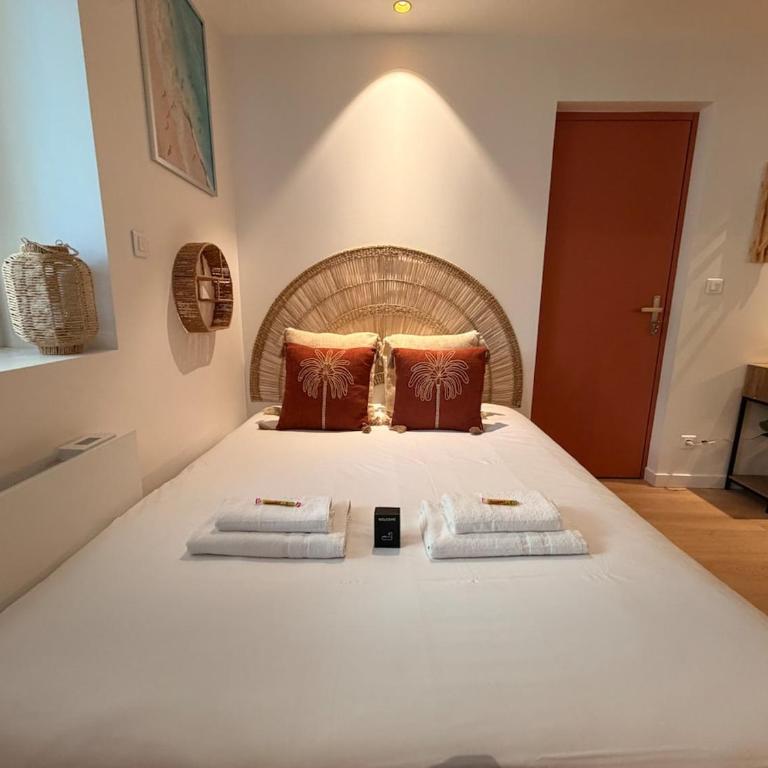 La Parenthèse Rémoise studio with sauna and jacuzzi - Apartment mit 2 Schlafzimmern - 26