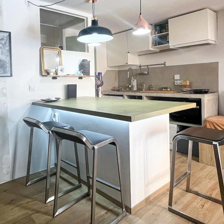 Cozy studio on Frioul Island and lovely terrace - Apartment mit 1 Schlafzimmer - 10