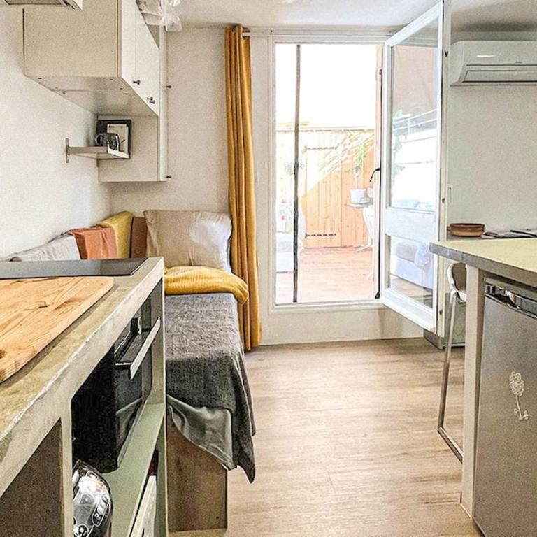 Cozy studio on Frioul Island and lovely terrace - Apartment mit 1 Schlafzimmer - 56