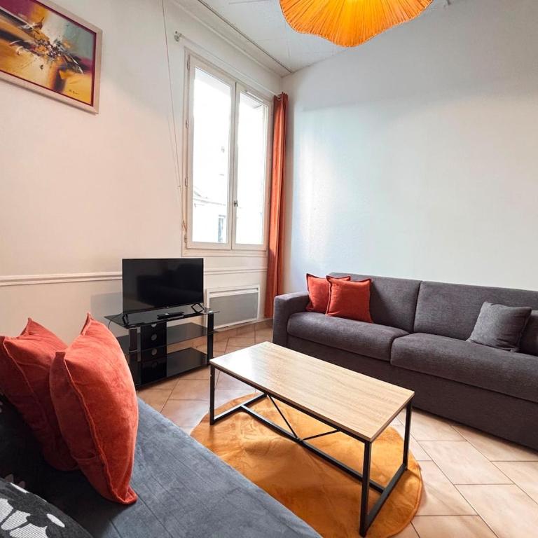 2 Tellier RDC un cocon au centre ville proche gare - Apartment mit 1 Schlafzimmer - 1