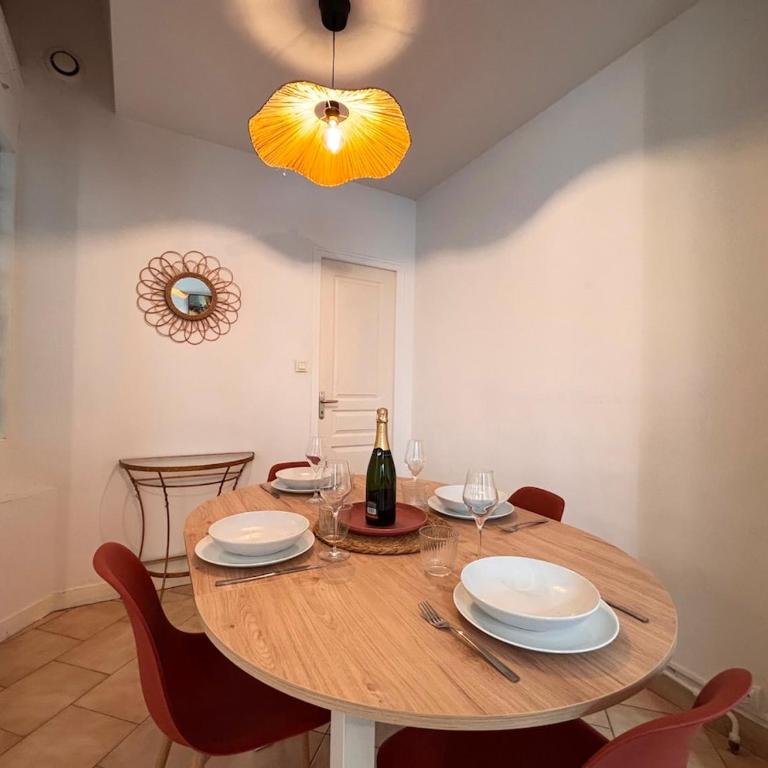 2 Tellier RDC un cocon au centre ville proche gare - Apartment mit 1 Schlafzimmer - 5