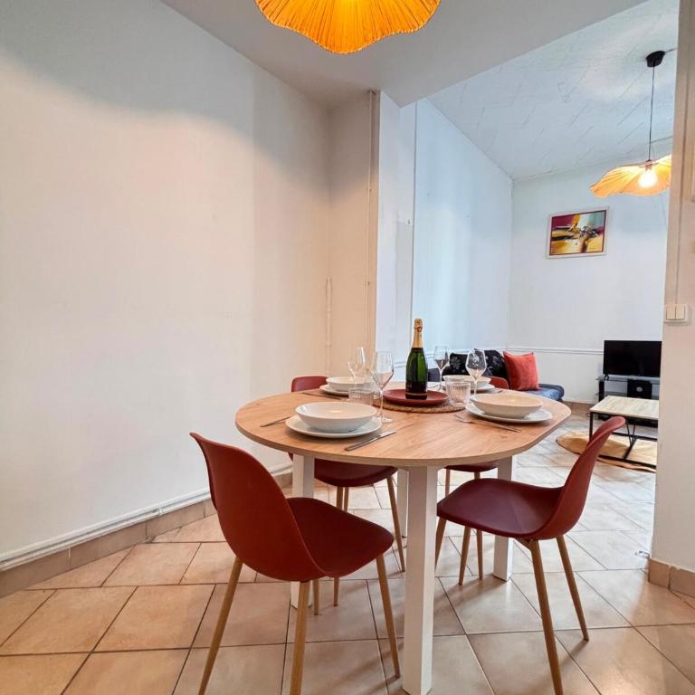 2 Tellier RDC un cocon au centre ville proche gare - Apartment mit 1 Schlafzimmer - 10