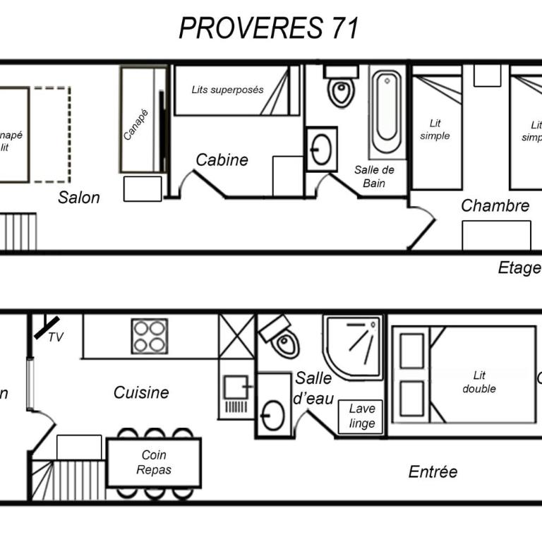 Résidence Proveres - SUPERBE DUPLEX SUR LES PISTES, LABEL MÉRIBEL MAE-7433 - Apartment - 9