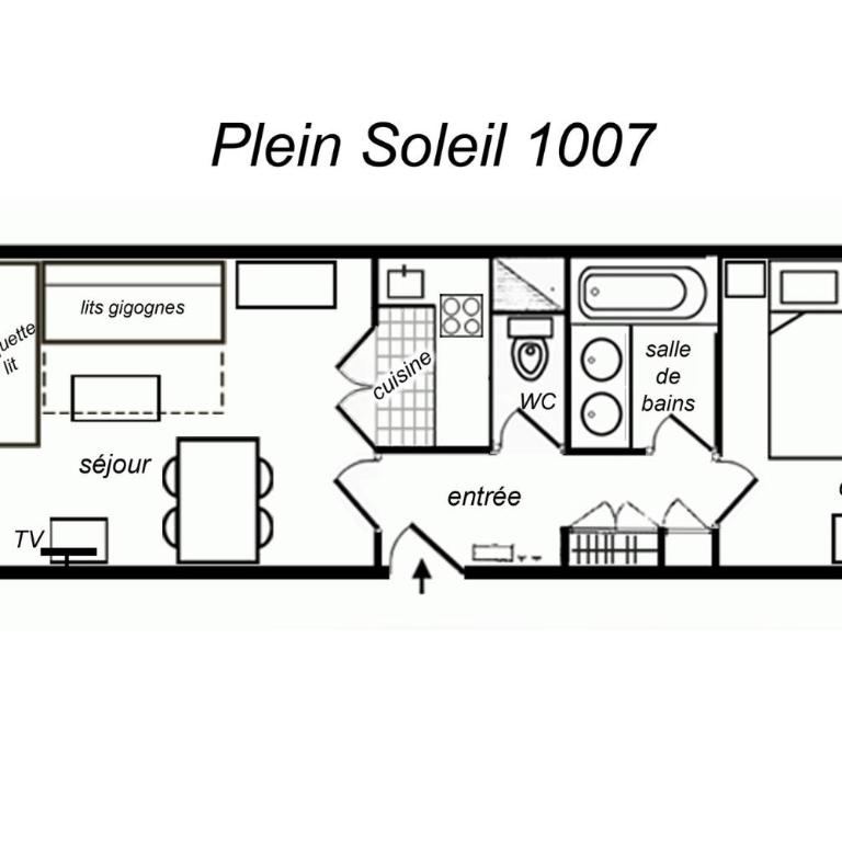 Résidence Plein Soleil - ORIENTATION SUD ET NORD, GRAND BALCON SUD MAE-7520 - Apartment - 6