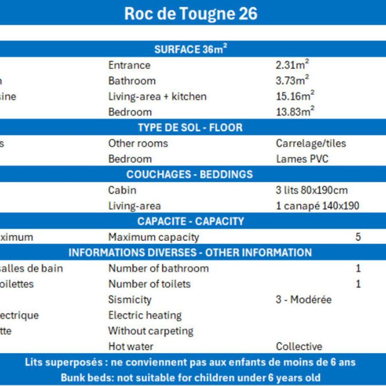 Résidence Roc De Tougne - 2 PIÈCES LUMINEUX SUR LES PISTES, PROCHE DES COMMERCES MAE-0486 - Apartment - 13