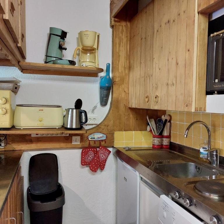 Résidence Nova - Appartement 2 pièces 6 personnes proche des pistes, des commerces, de la garderie et de l'ESF au centre de la station d’Arc 1800 MAE-1894 - Appartement - 6