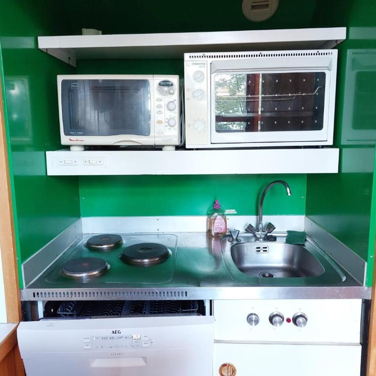 Résidence Archeboc - Studio 4 personnes à Arc 1800 proche des pistes dans le village de Charmettoger MAE-2130 - Appartement - 6