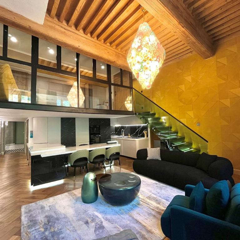Loft La Marquise - Centre-ville Lyon - 6 personnes - Apartamento de 1 dormitorio - 40