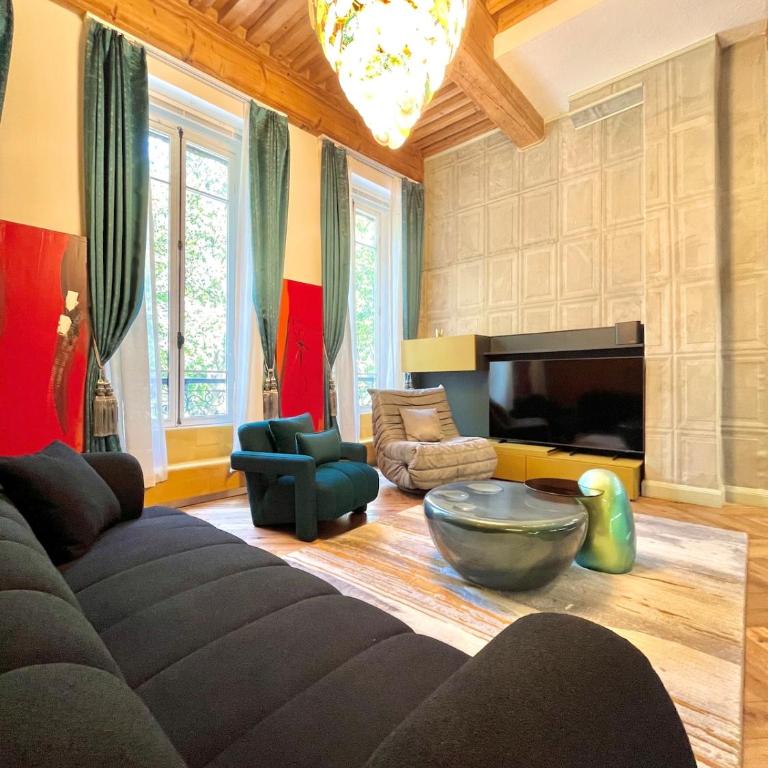 Loft La Marquise - Centre-ville Lyon - 6 personnes - Apartamento de 1 dormitorio - 39