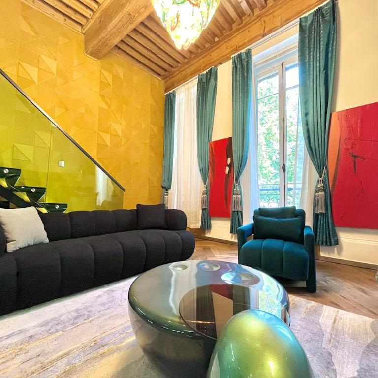 Loft La Marquise - Centre-ville Lyon - 6 personnes - Apartamento de 1 dormitorio - 41