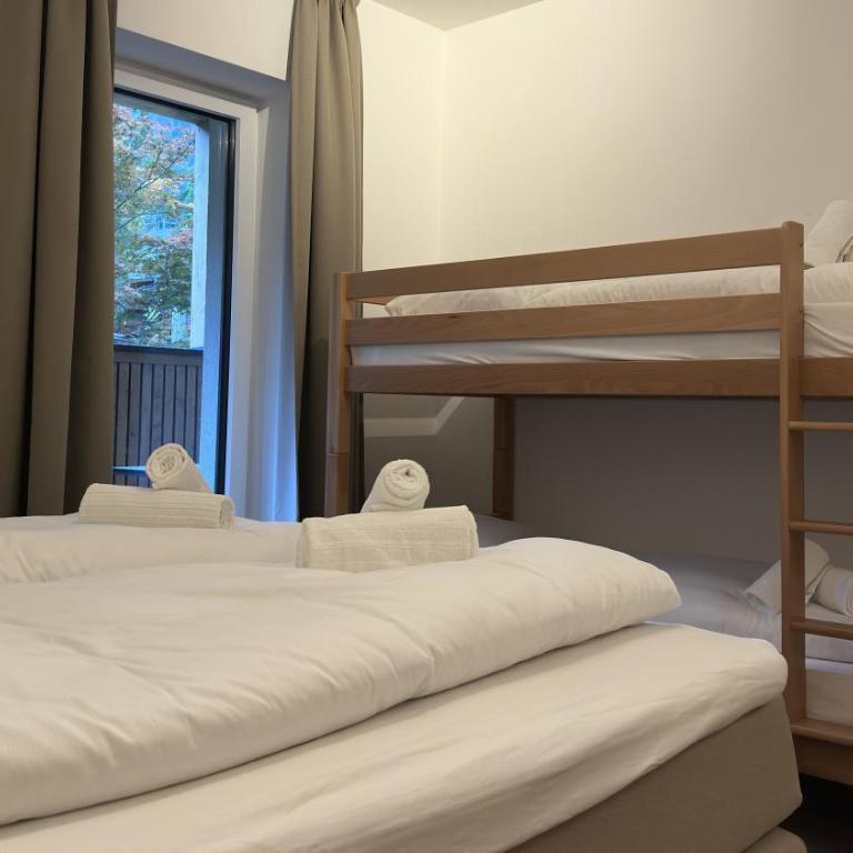 Alpen Experience Apart Hotel - Apartment mit 2 Schlafzimmern mit Balkon und Terrasse - 7