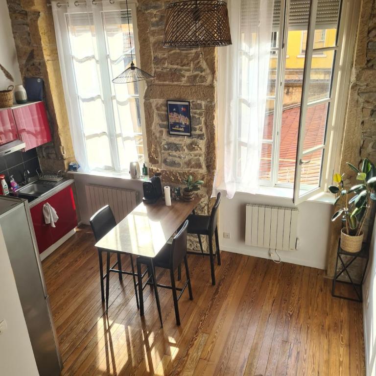 Lyon Croix Rousse Charming Canut au calme - Apartamento de 1 dormitorio - 1