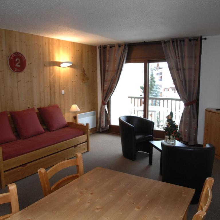 Résidence Le Praz - Studio cabine 4 personnes 2 exposé Sud MAE-9104 - Studio - 1