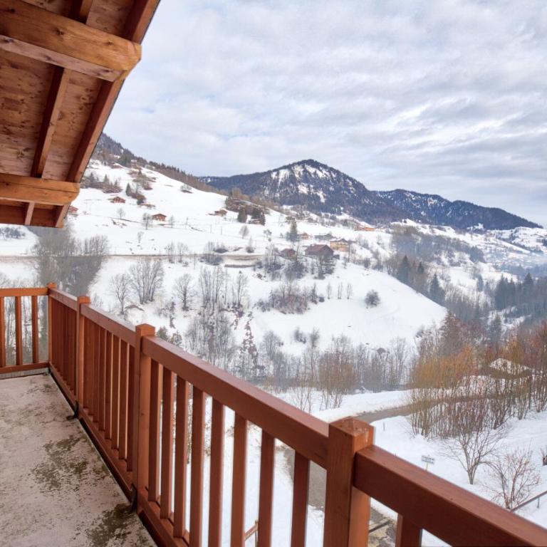Les Chalets Des Evettes - Appartement dans une résidence avec piscine au pied des pistes MAE-3264 - Appartement - 4