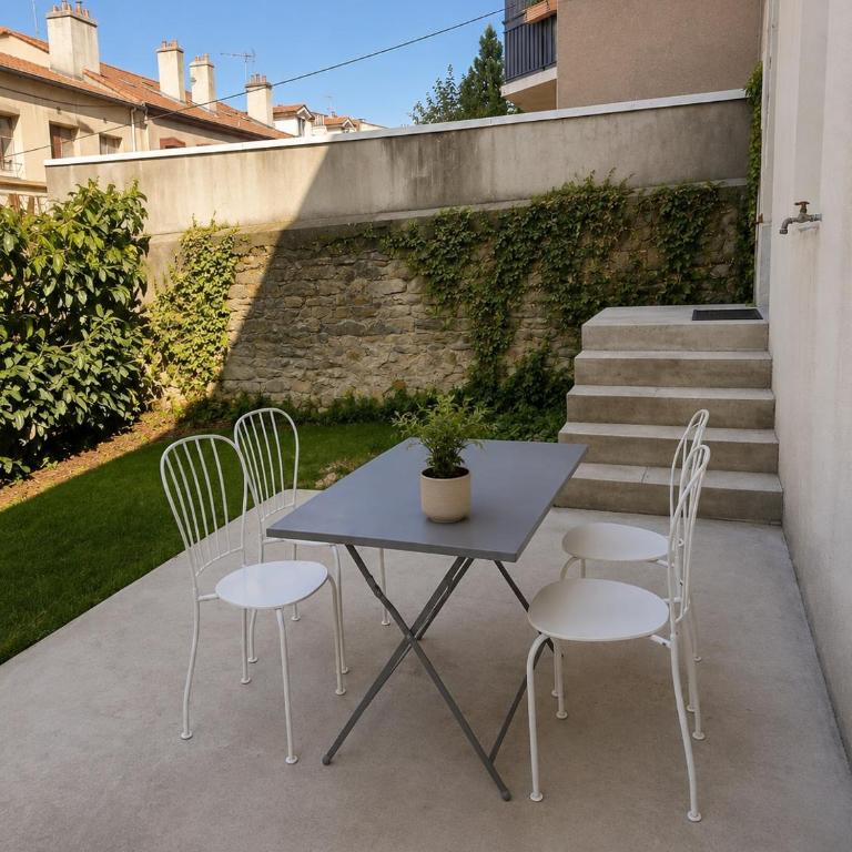 L'Azur - T2 avec jardin, terrasse et climatisation - Apartment mit 1 Schlafzimmer - 7