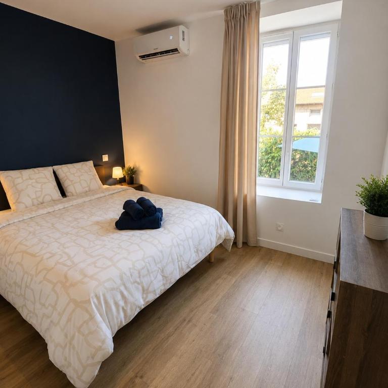 L'Azur - T2 avec jardin, terrasse et climatisation - Apartment mit 1 Schlafzimmer - 14