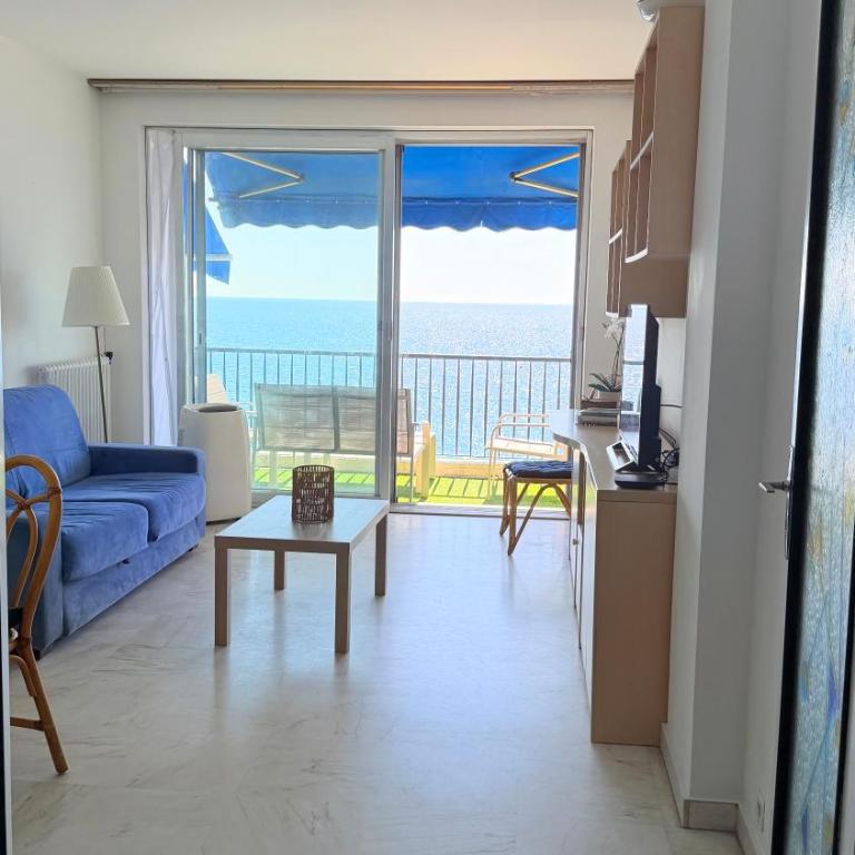 Sea view, Promenade des Anglais, 180 degree balcony, 4 people - Appartement 2 Chambres - 4