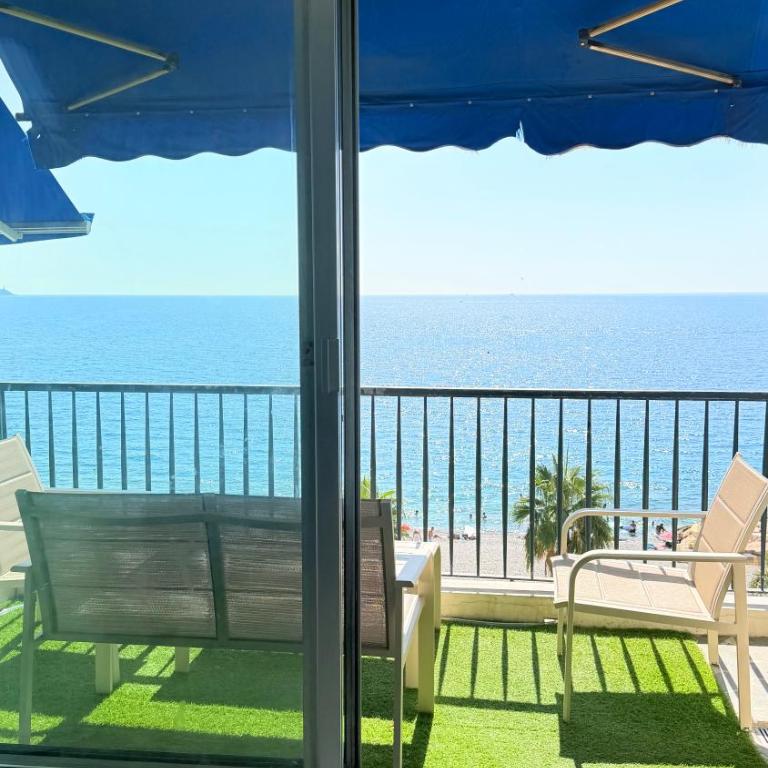 Sea view, Promenade des Anglais, 180 degree balcony, 4 people - Appartement 2 Chambres - 1