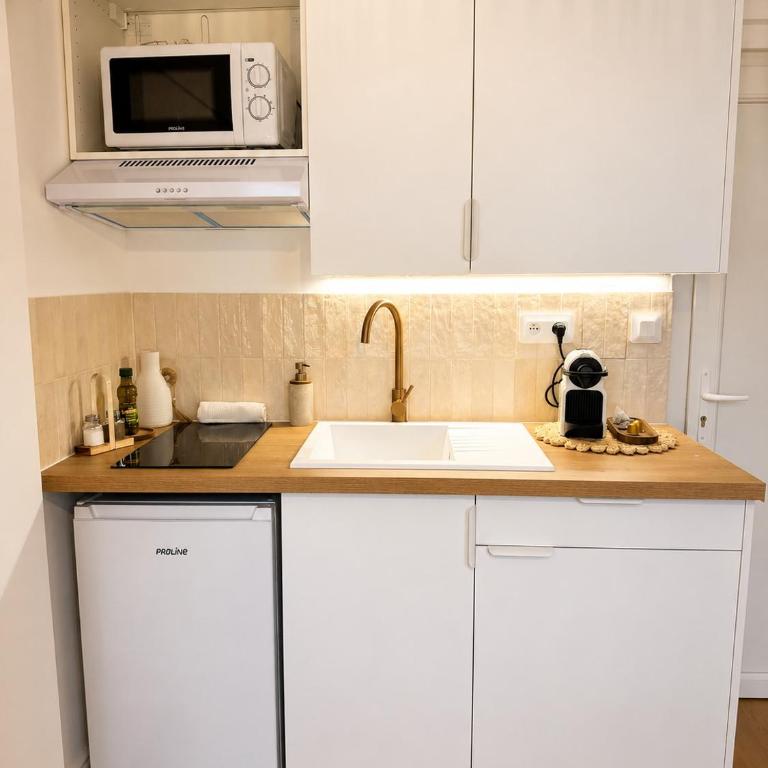 Studio bohème rénové Hyper centre de Dijon - One-Bedroom Apartment - 8