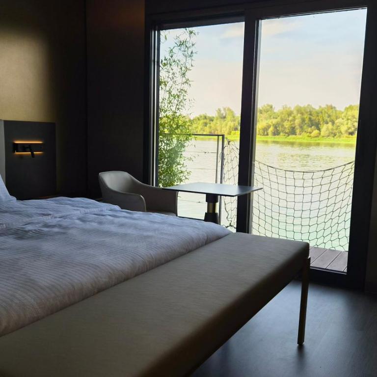 Boatel Charlie LUX - Chambre Double Deluxe avec Balcon - Vue sur Mer - 10