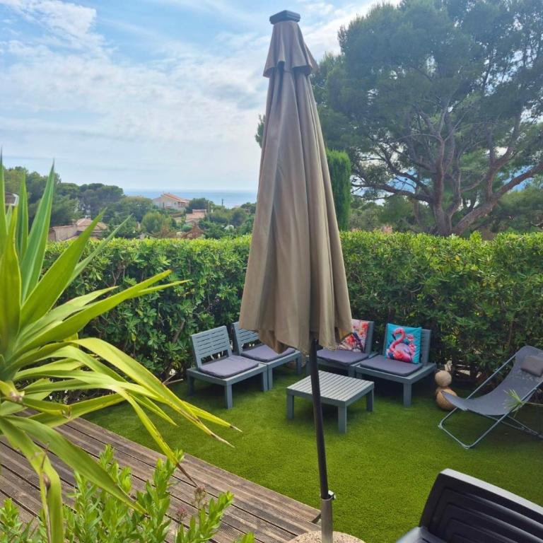 Le jardin d'azur - Vue mer - clim - piscine - Apartment mit 1 Schlafzimmer - 32