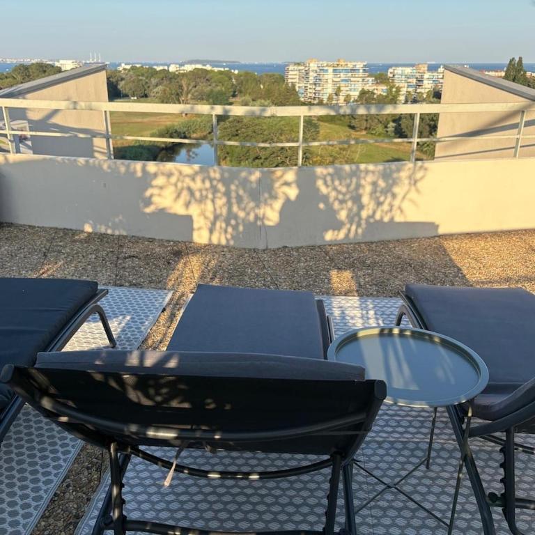 Toit terrasse Mandelieu La Napoule - Apartamento de 2 dormitorios - 25