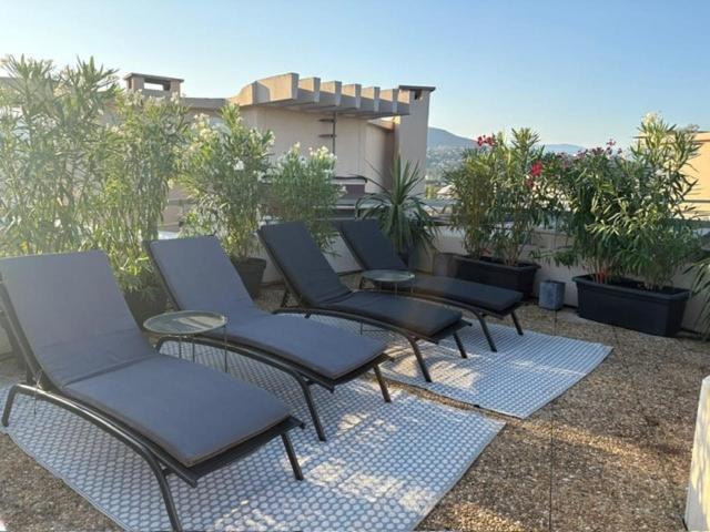 Toit terrasse Mandelieu La Napoule - Apartamento de 2 dormitorios - 30