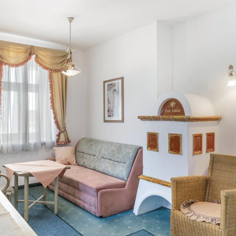 Ferienwohnung Grattschlössl - Appartamento Superior con 1 Camera da Letto e Balcone - 2