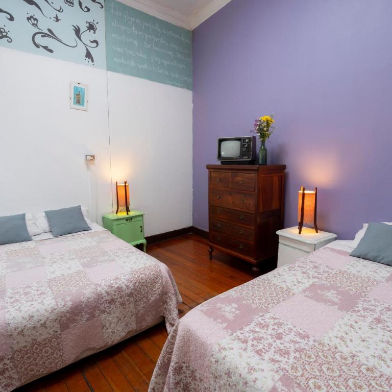 Nómada Eco-Hostal - Habitación Doble - 2 camas - 2