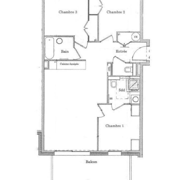 Chalet Adele - Pied de piste, appartement spacieux et confortable pour 6 MAE-4564 - Appartement - 14