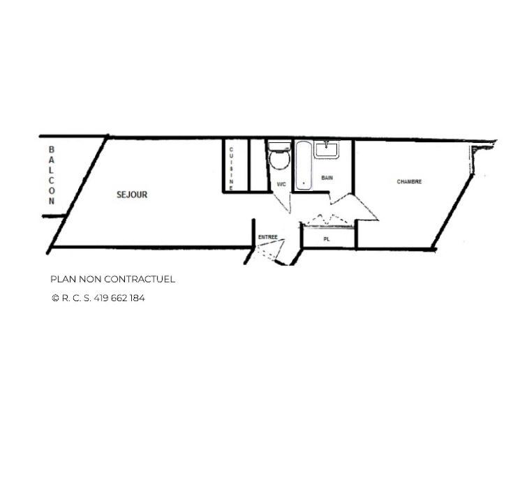 Résidence Caron - Appartement 5 personnes avec cuisine équipée MAE-4884 - Appartamento - 4