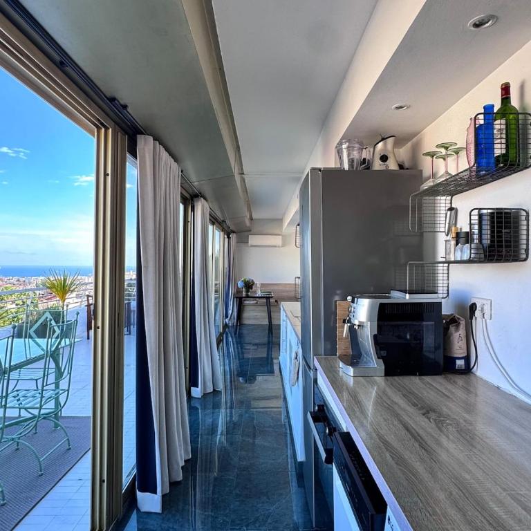 Large studio apartment in Vieux-Cannet sea view and terrace - Appartement 1 Chambre - 13