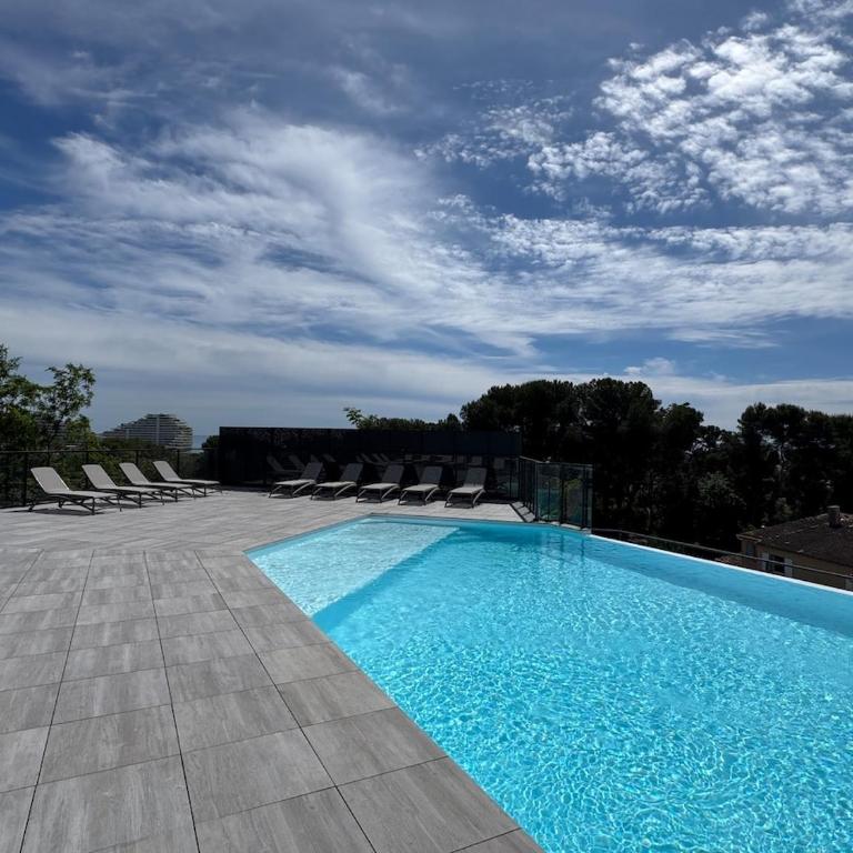 Apartment, Rooftop Pool, Gym & Garden - Appartement 2 Chambres - 6