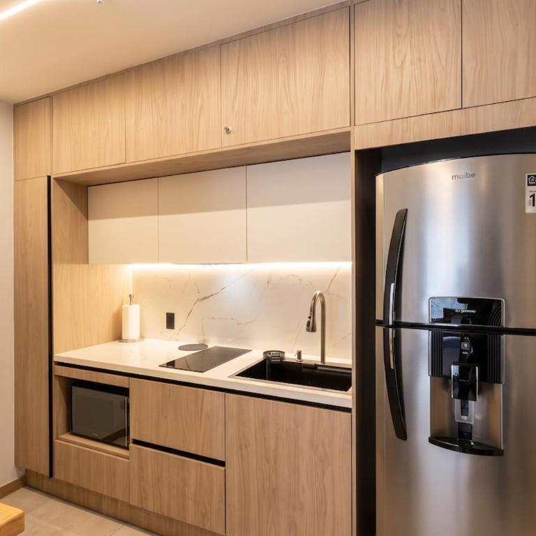 Modern Studio with View Pool and Parking - Apartamento de 1 dormitorio - 3