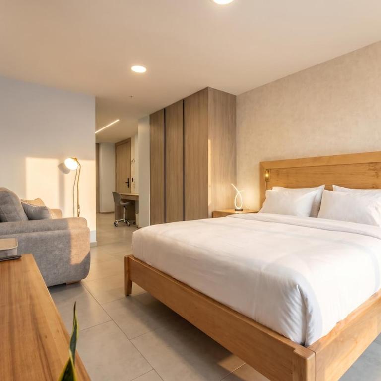 Modern Studio with View Pool and Parking - Apartamento de 1 dormitorio - 11