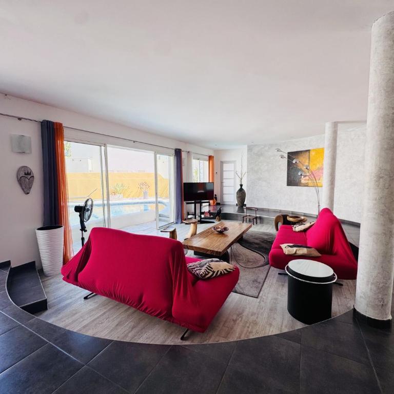 Villa Occitanie - Villa 6 pers avec piscine quartier résidentiel MAE-4084 - Maison de Vacances - 14