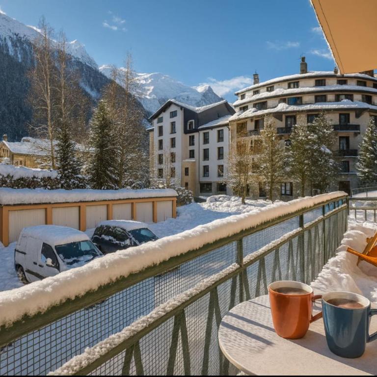 Warm Haven in Chamonix With balcony - Apartment - 14