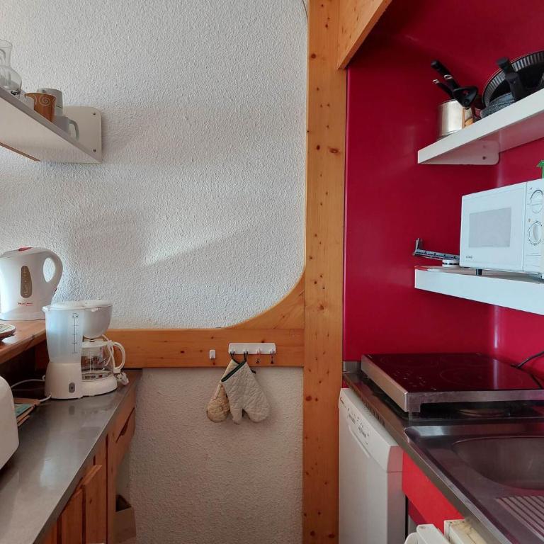 Résidence Nova - Appartement 2 pièces 6 personnes proche des pistes, des commerces, de la garderie et de l'ESF au centre de la station d’Arc 1800 MAE-6744 - Appartement - 8