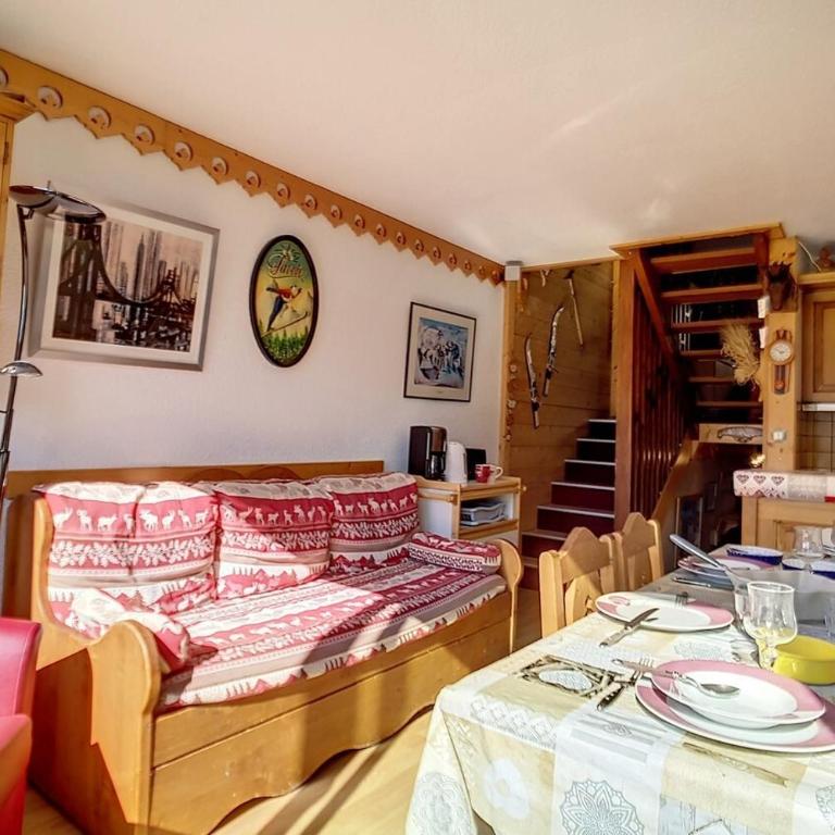 Résidence Danchet - Appartement duplex ensoleillé · Départ et retour skis aux pieds · Balcon MAE-9994 - Appartement - 6