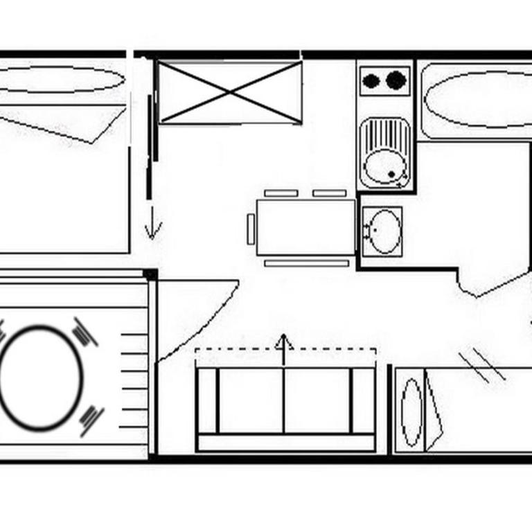 Résidence Ski Soleil - Appartement lumineux · Départ ski aux pieds · Terrasse MAE-1054 - Appartement - 14