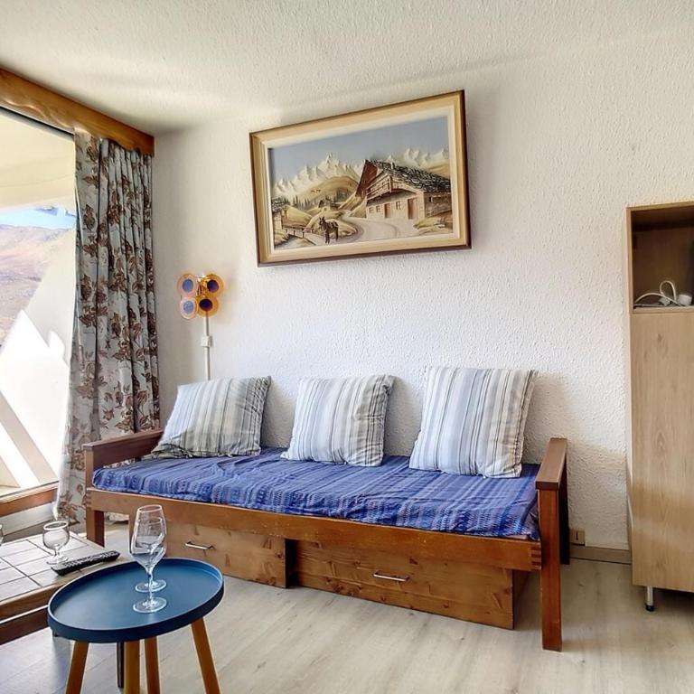 Résidence Danchet - Studio agréable · Départ et retour ski aux pieds · Balcon MAE-1334 - Monolocale - 7