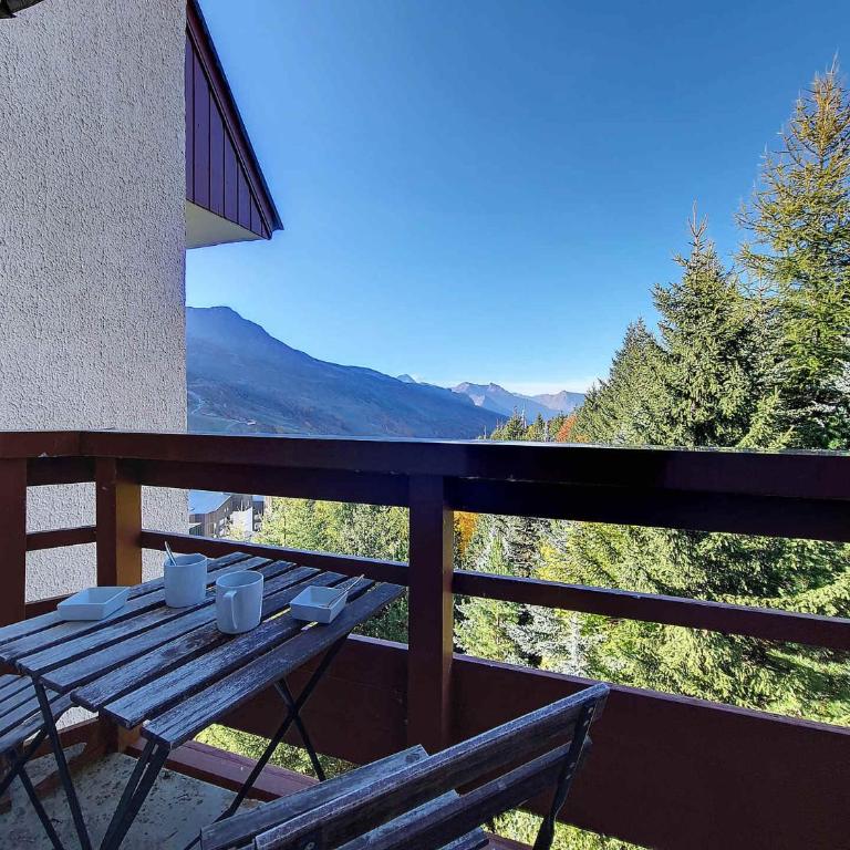 Résidence Boedette A - Appartement rénové · Au pieds des pistes · Balcon vue montagnes MAE-1424 - Studio - 11