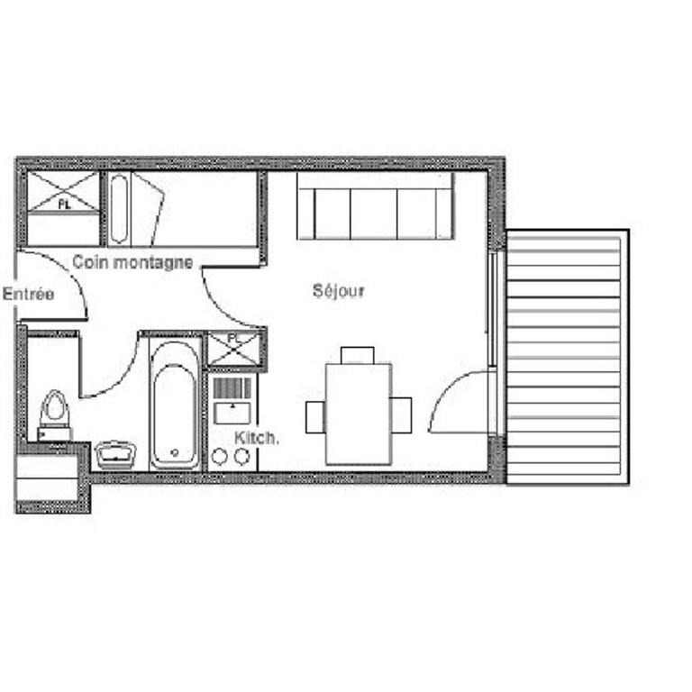 Résidence Median - Studio rénové · Proche des pistes · Balcon MAE-1864 - Studio - 11