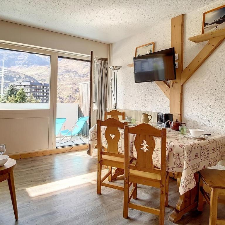 Résidence Aravis - Appartement confortable · Accès direct aux pistes · Balcon MAE-2674 - Studio - 5