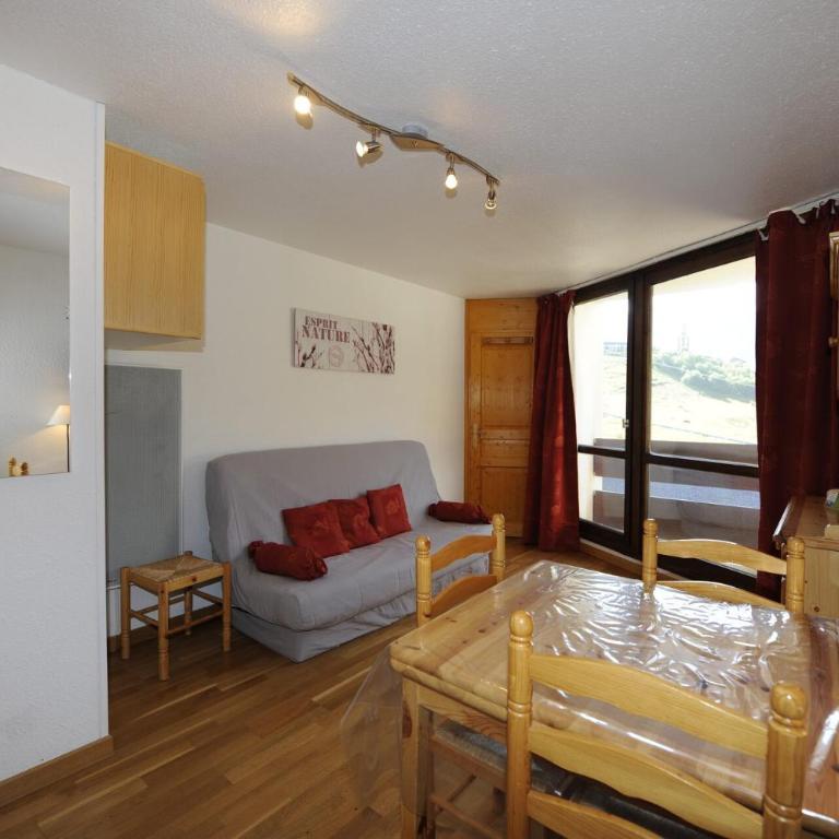 Résidence Grande Masse - Studio confortable · Départ et retour skis aux pieds · Balcon MAE-2814 - Studio - 1